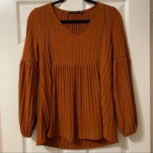 Doe & Rae Mustard Top